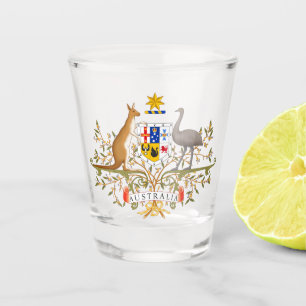Verre A Shot Armoiries de l'Australie