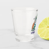 Verre A Shot Armoiries de l'île de l'Ascension (Gauche)