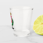 Verre A Shot Armoiries de Pérouse, Italie (Droite)