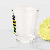 Verre A Shot Armoiries de Sachsen (Saxe), ALLEMANDE (Droite)