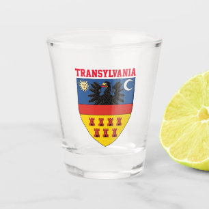 Verre A Shot Armoiries de Transylvanie