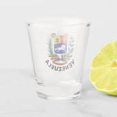 Verre A Shot Armoiries du Venezuela (Dos)