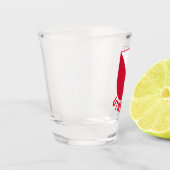 Verre A Shot Armoiries d'Utrecht - Pays-Bas (Gauche)