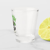 Verre A Shot Arrish Irlandais Pirate drôle Saint Patrick's Day  (Droite)