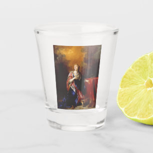 Verre A Shot Art de Sainte Marguerite d'Écosse