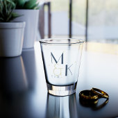 Verre A Shot Art Déco 1920 Mariage Sauvegarder La Date Tirage V