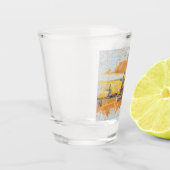 Verre A Shot Art numérique de moulins à vent (Gauche)