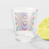 Verre A Shot Art numérique d'intersection dimensionnelle (Dos)