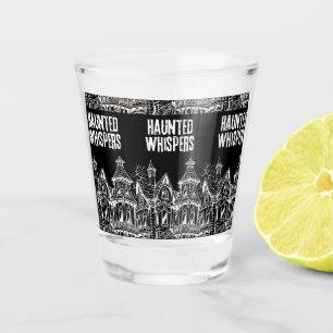 Verre A Shot Art vintage joyeux Halloween