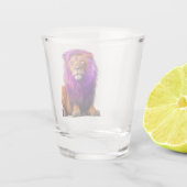 Verre A Shot Artsy Lion (Dos)