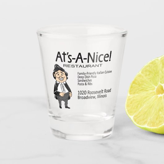 Verre A Shot A's-A-Nice ! Restaurant, Broadview, IL (Devant)