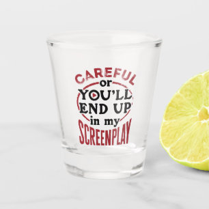 Verre A Shot Attention Ou Vous Finirez Dans Mon Écran