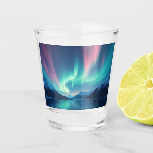 Verre A Shot Aurore islandaise (Devant)