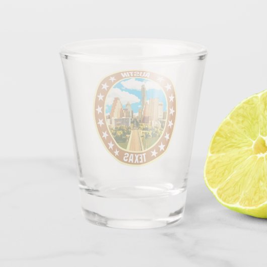 Verre A Shot Austin (Dos)