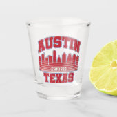 Verre A Shot Austin, Texas (Devant)
