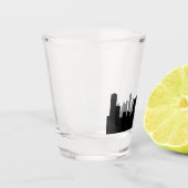 Verre A Shot Austin Texas célèbres villes skyline Shot Glass (Gauche)