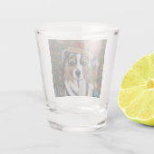 Verre A Shot Australian Shepherd (Dos)