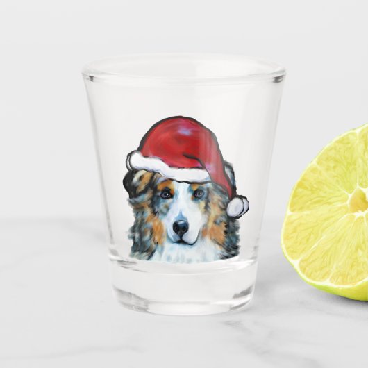 Verre A Shot Australian Shepherd (Devant)