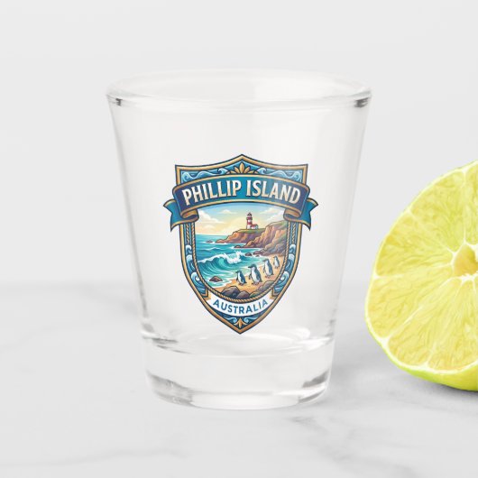 Verre A Shot Australie (Devant)