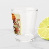 Verre A Shot Automne/Automne/Halloween/citrouille/squelette (Droite)
