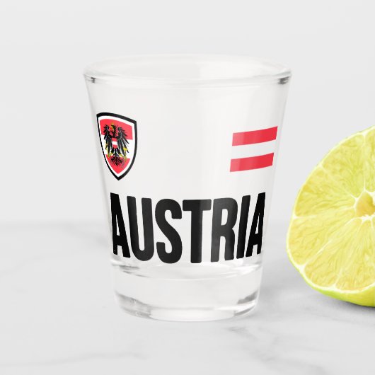 Verre A Shot Autriche (Devant)
