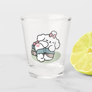 Verre A Shot Avant le coucher avec ma chienne - Livre et Amoure