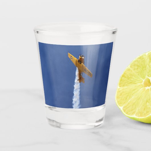 Verre A Shot Avion de guerre (Devant)