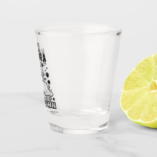 Verre A Shot Avoir une fusion | Funny Christmas Snowman Humour (Droite)