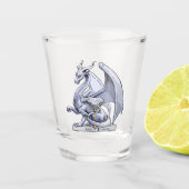 Verre A Shot Avril Dragon de Pierre de naissance : Diamant (Devant)