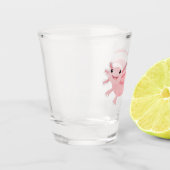 Verre A Shot axolotl rose pâle (Gauche)