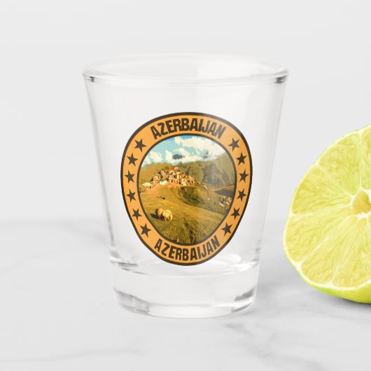 Verre A Shot Azerbaïdjan (Devant)