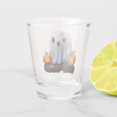 Verre A Shot Baby Ghost Déplaisant mignon caractère Halloween (Dos)