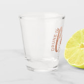 Verre A Shot Bachelorette favorise Drunk in Love Custom Copper (Gauche)
