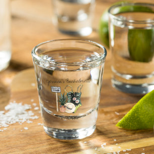 Verre A Shot Bachelorette Week-end Fête Favoriser Personnalisé