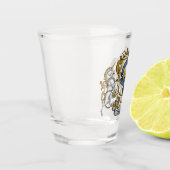 Verre A Shot Badge Campbell Clan (Gauche)