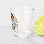 Verre A Shot Badge Campbell Clan (Droite)