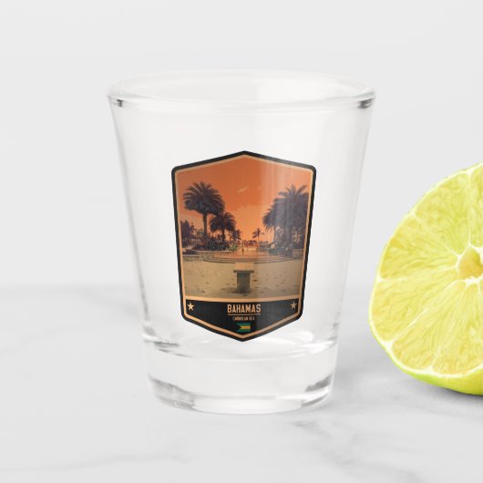 Verre A Shot Bahamas (Devant)