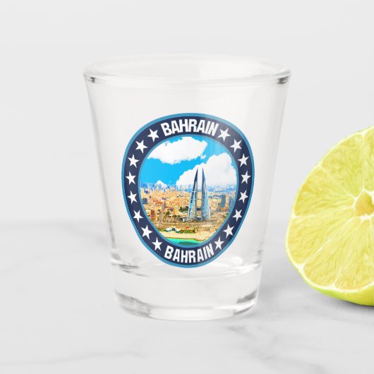 Verre A Shot Bahreïn (Devant)