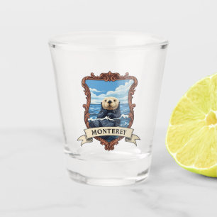 Verre A Shot Baie de Monterey Loutre de mer Californie Voyage