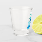 Verre A Shot Baignade dauphin (Gauche)