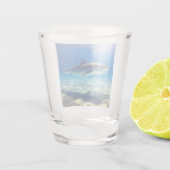 Verre A Shot Baignade de requins Eau bleu de l'océan (Dos)