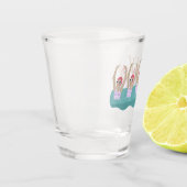 Verre A Shot Baigneurs artistiques | Illustration de natation a (Gauche)