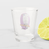 Verre A Shot Bali Mina tropical oiseau exotique (Dos)