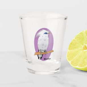 Verre A Shot Bali Mina tropical oiseau exotique