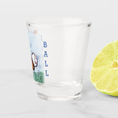 VERRE A SHOT BALLE DE BASEBALL (Droite)