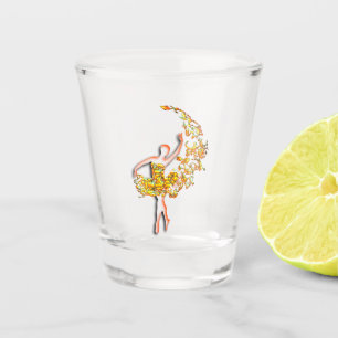 Verre A Shot Ballet Dancer Shot Glass