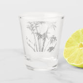 Verre A Shot Bambou (Dos)