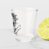 Verre A Shot Bambou (Droite)