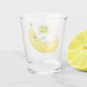 Verre A Shot Banane et chaussette (Dos)
