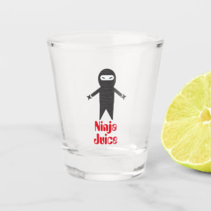 Verre A Shot Bande dessinée de jus de Ninja